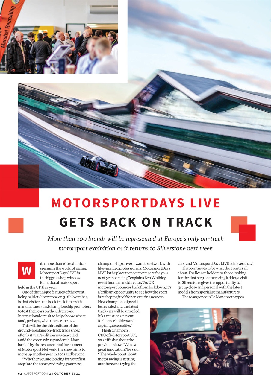 Autosport Preview Pages