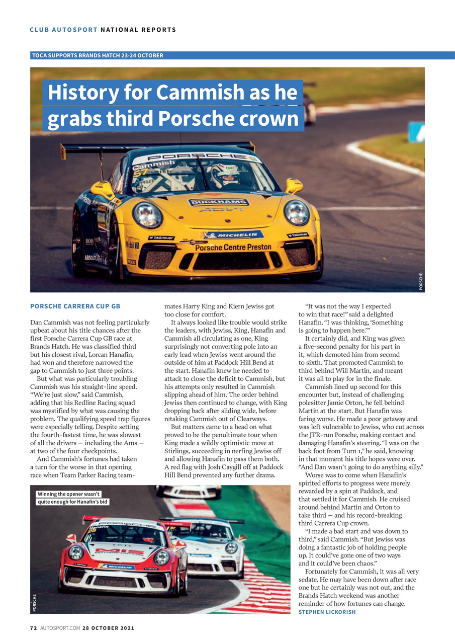 Autosport Preview Pages