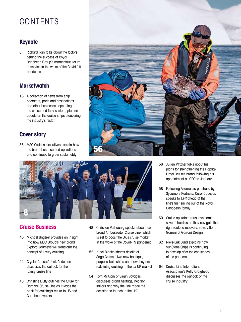 Cruise & Ferry Preview Pages