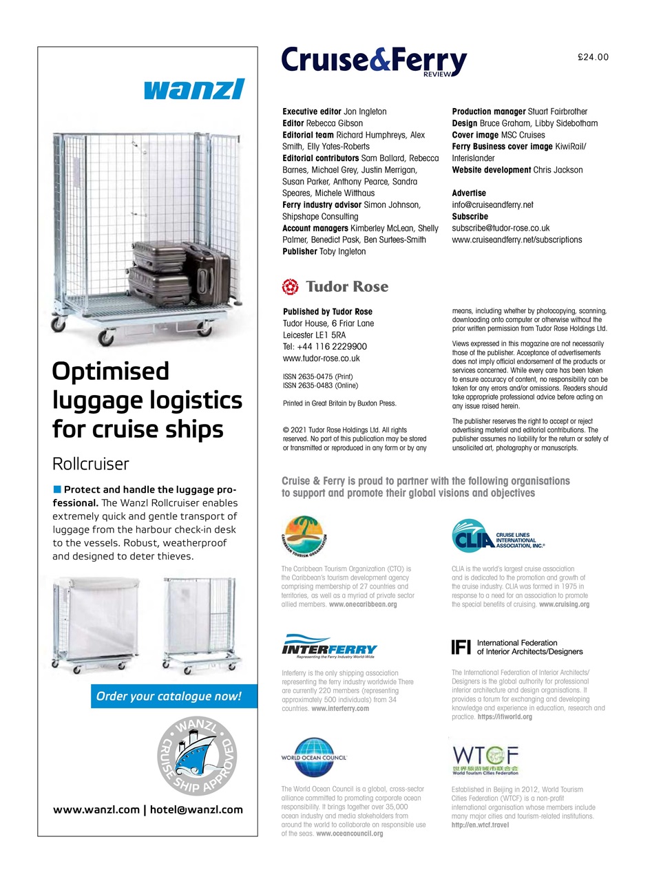 Cruise & Ferry Preview Pages