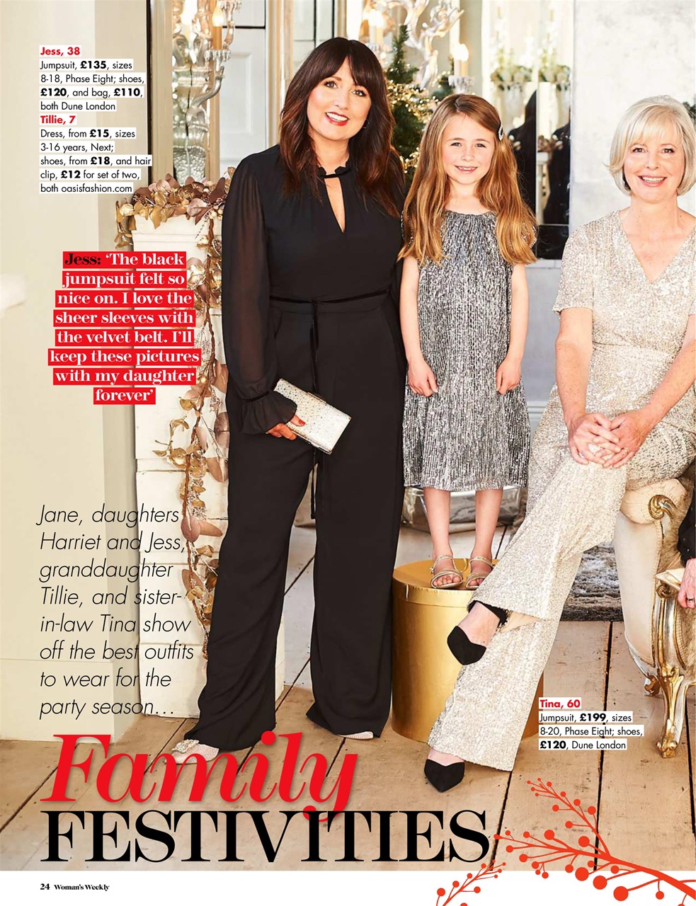 Woman's Weekly Preview Pages