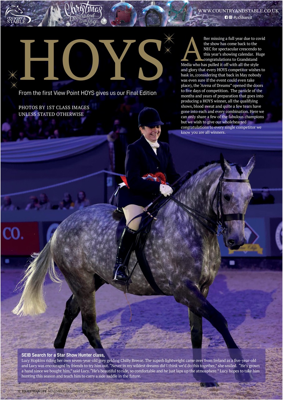 Equestrian Life Magazine Preview Pages