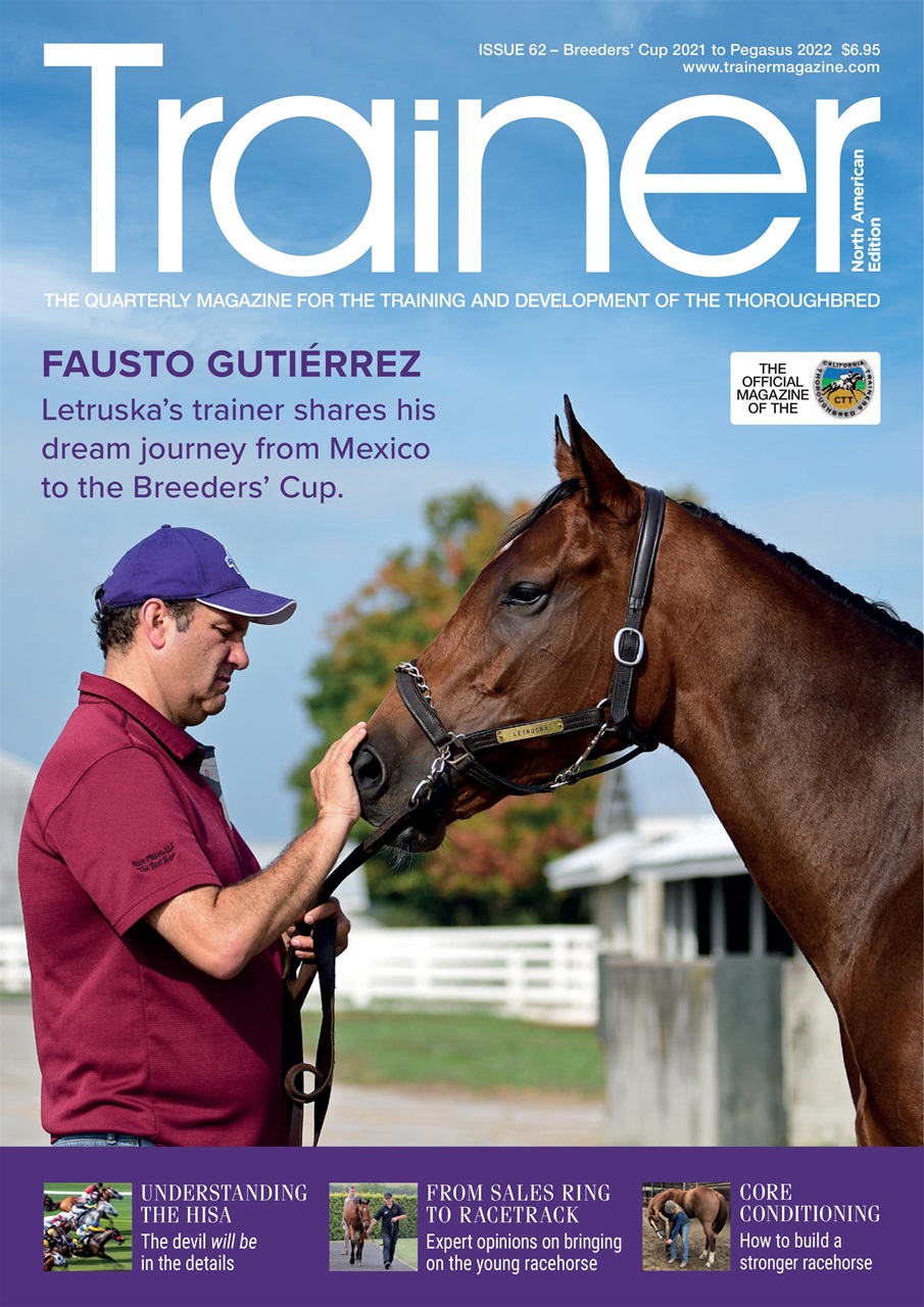 North American Trainer Magazine - horse racing Preview Pages