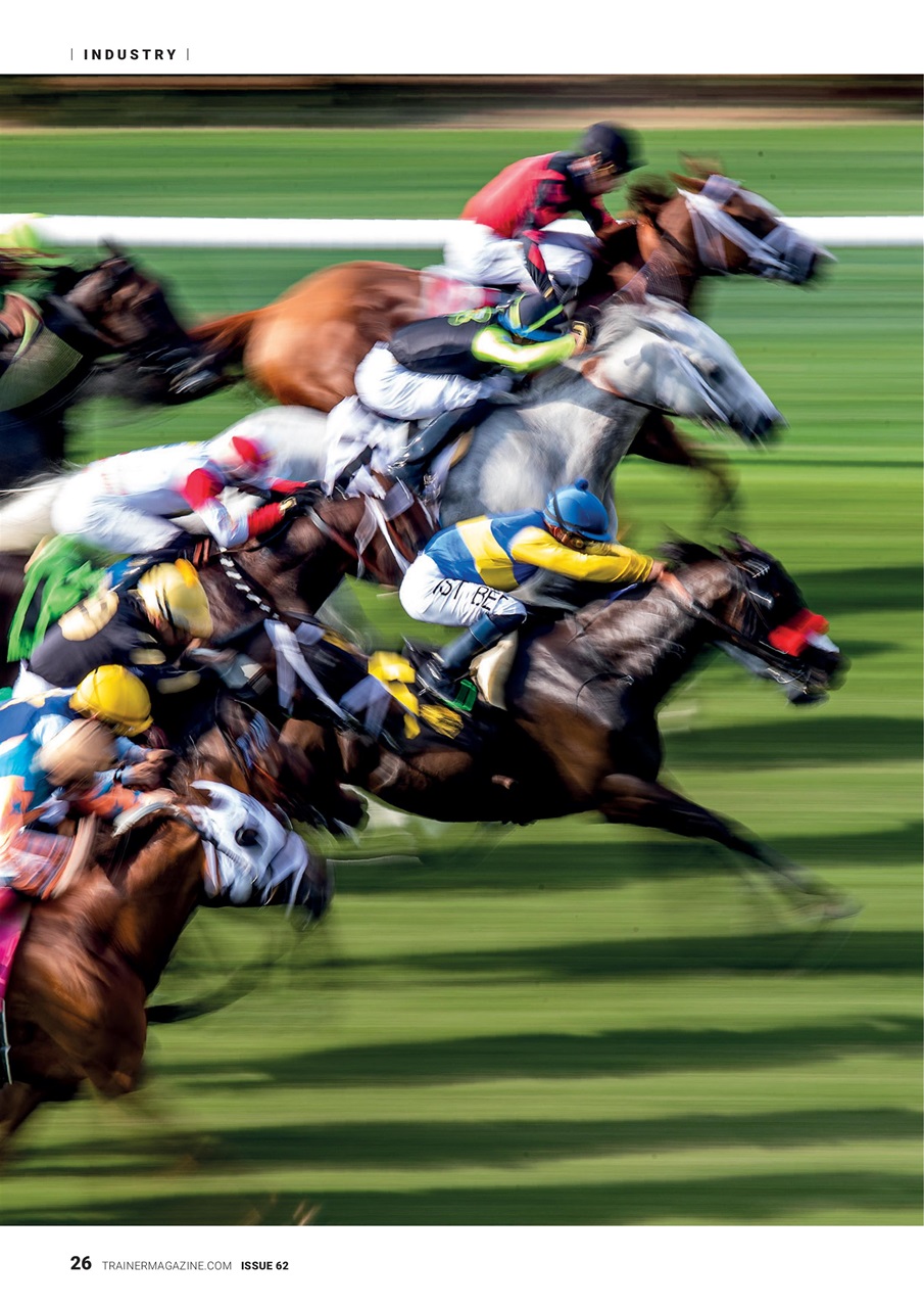 North American Trainer Magazine - horse racing Preview Pages