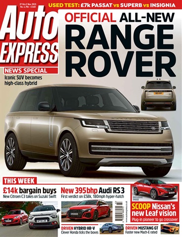 Auto Express issue October 28. 2021