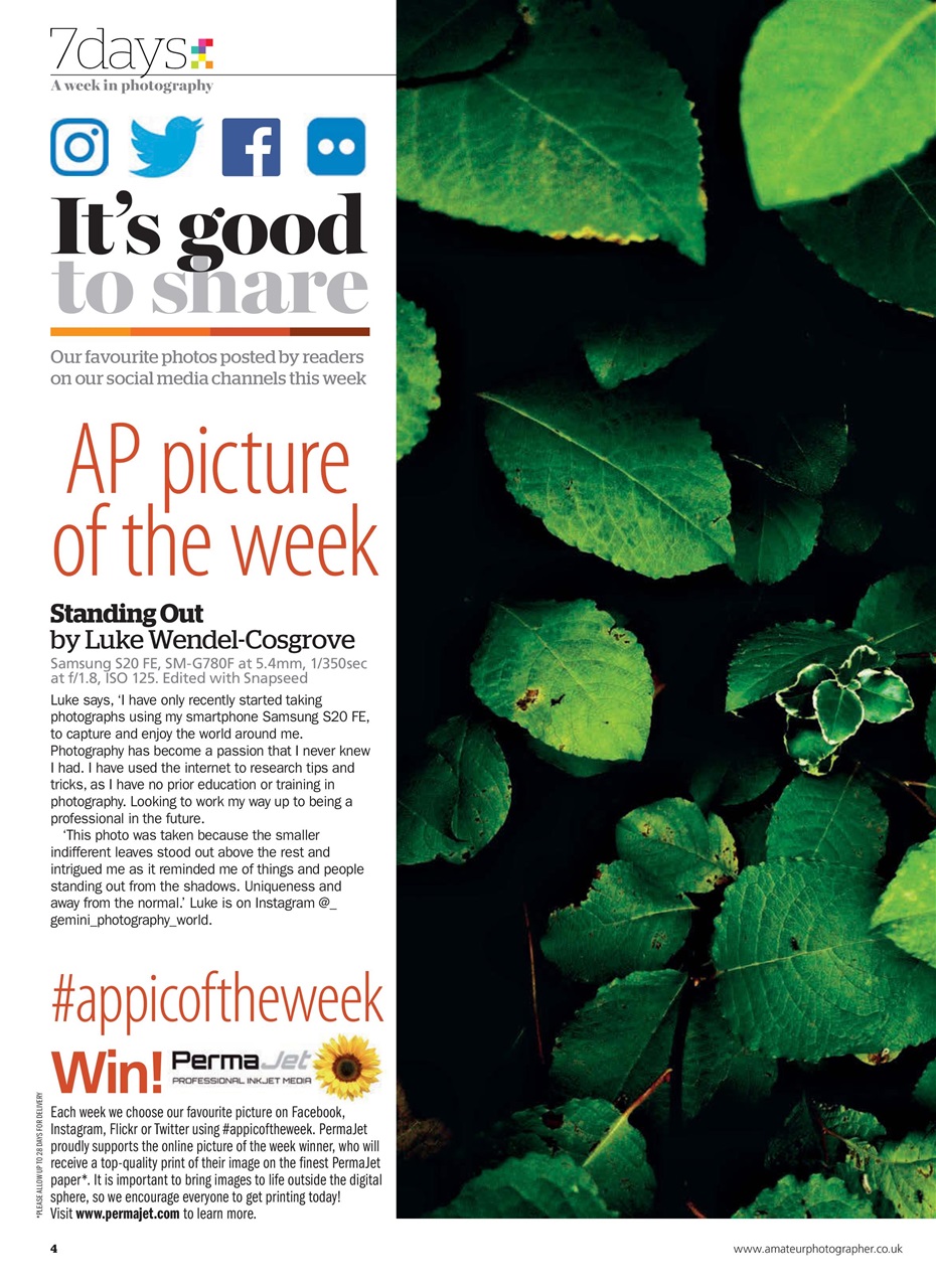Amateur Photographer Preview Pages