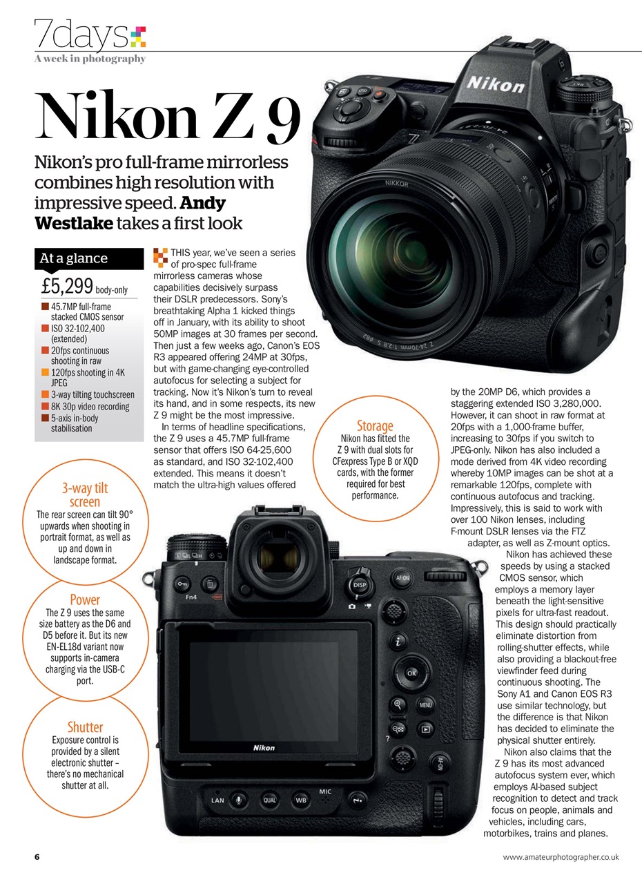 Amateur Photographer Preview Pages