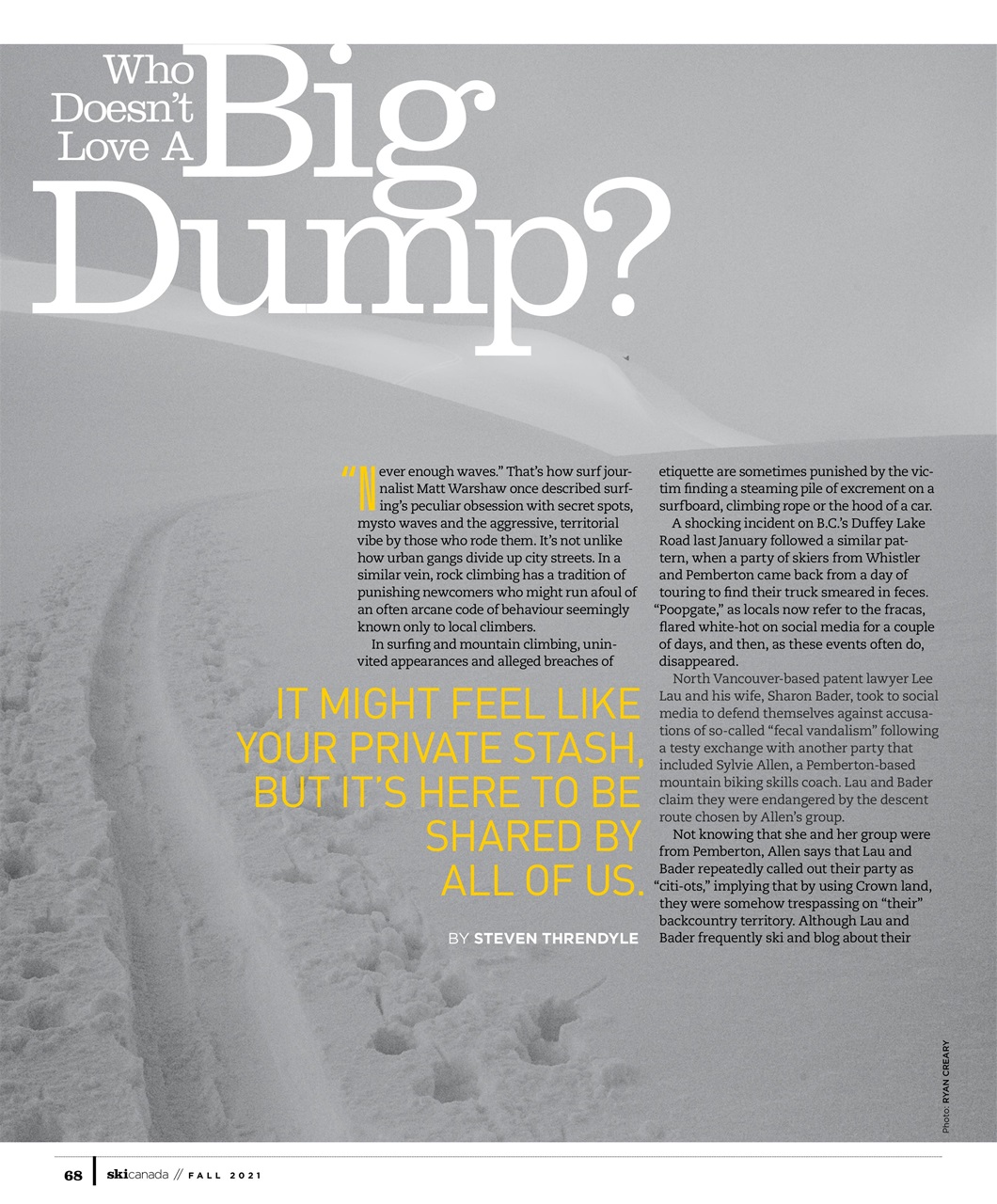 Ski Canada Preview Pages