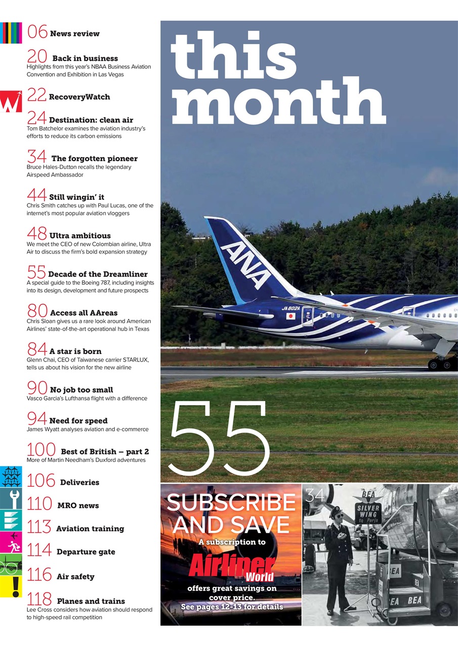 Airliner World Preview Pages