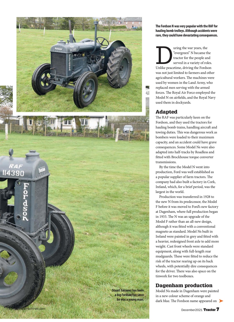 Tractor & Farming Heritage Magazine Preview Pages