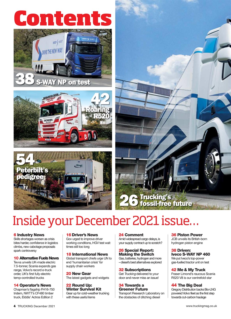 Trucking Magazine Preview Pages