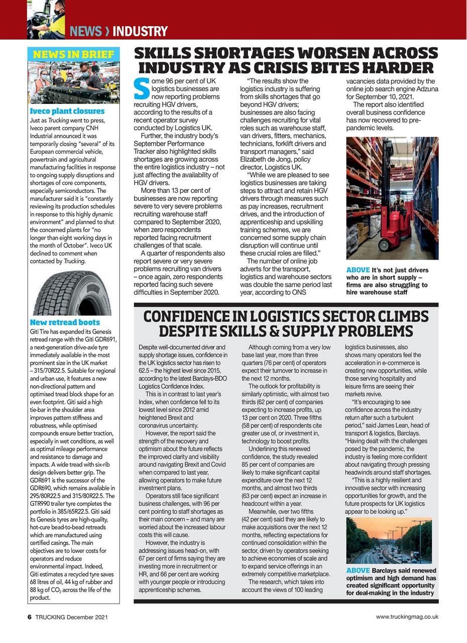 Trucking Magazine Preview Pages