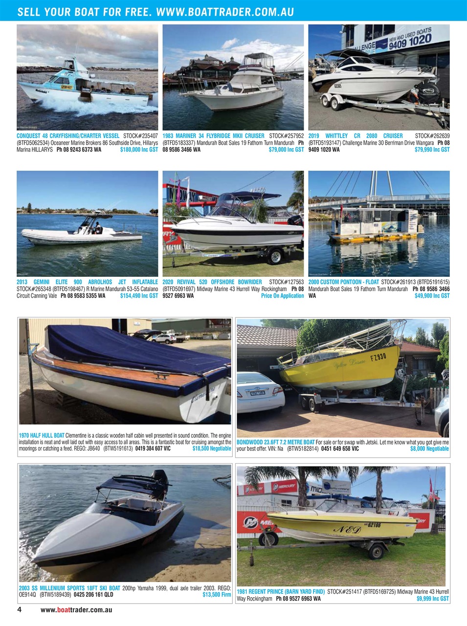Boat Trader Australia Preview Pages