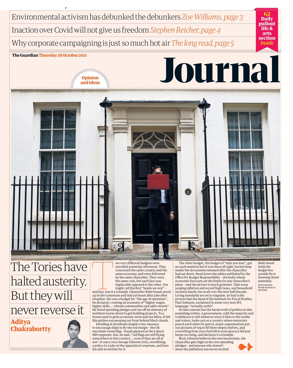 The Guardian Newspaper Preview Pages