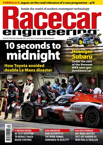 Racecar Engineering issue December 2021