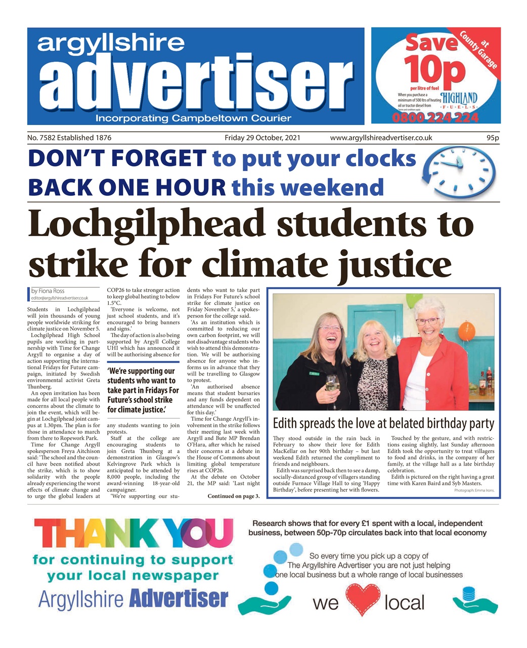 Argyllshire Advertiser Preview Pages