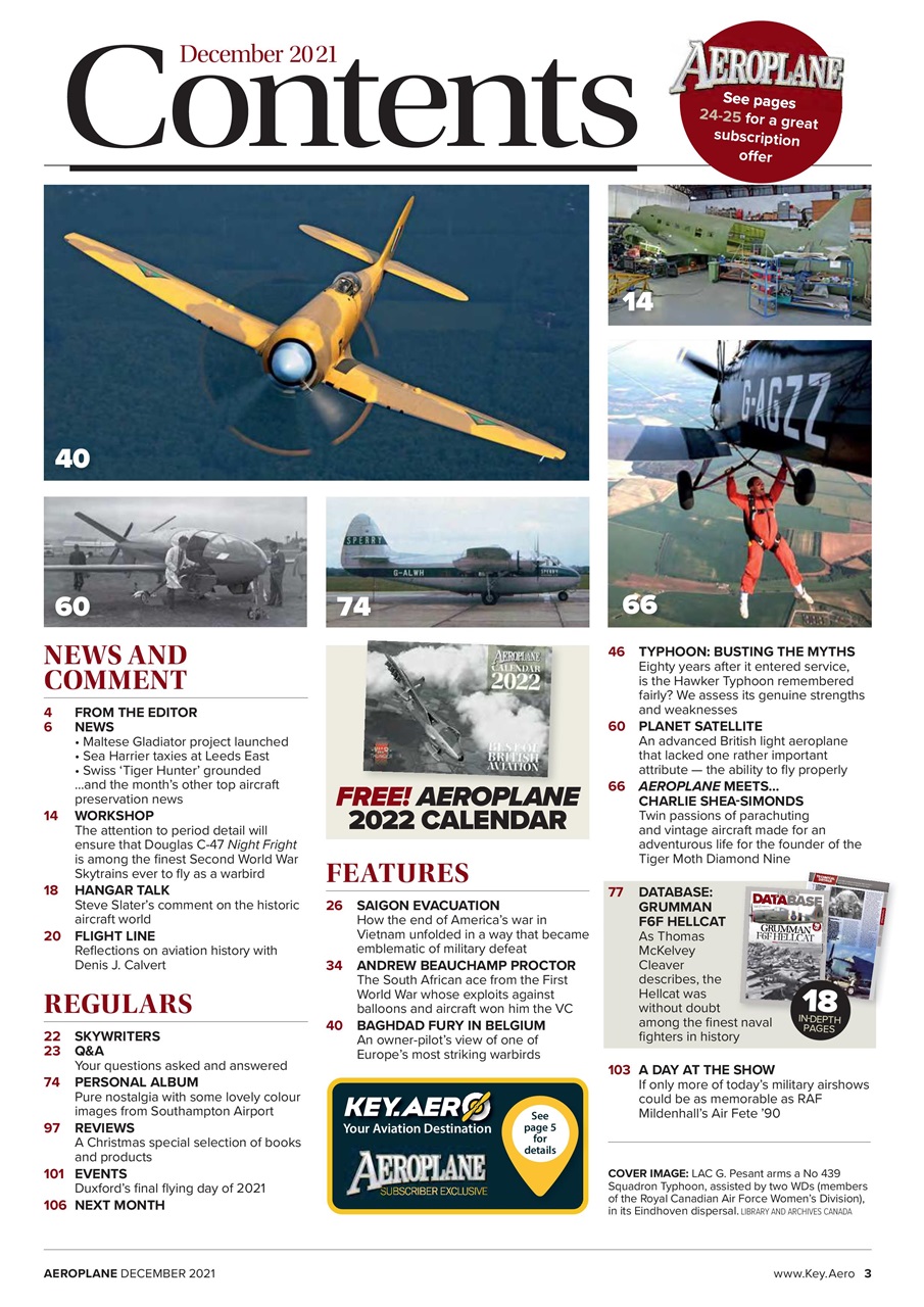 Aeroplane Preview Pages