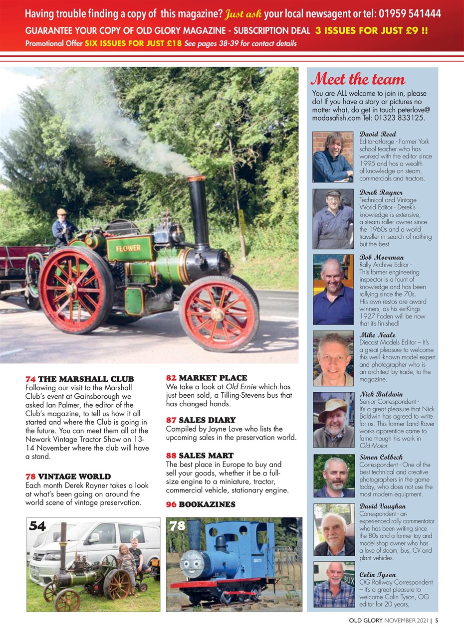 Old Glory Magazine Preview Pages