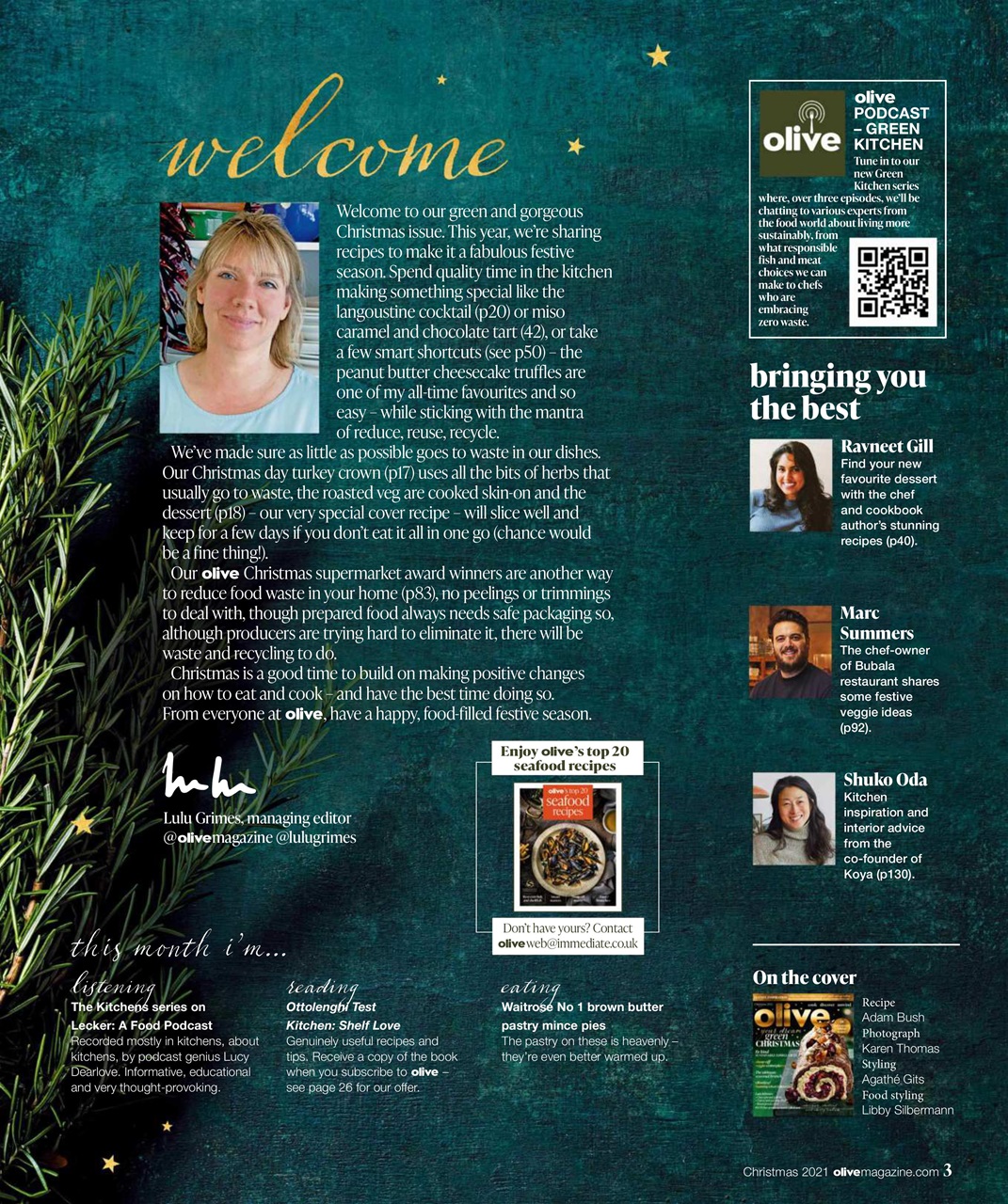 Olive Magazine Preview Pages