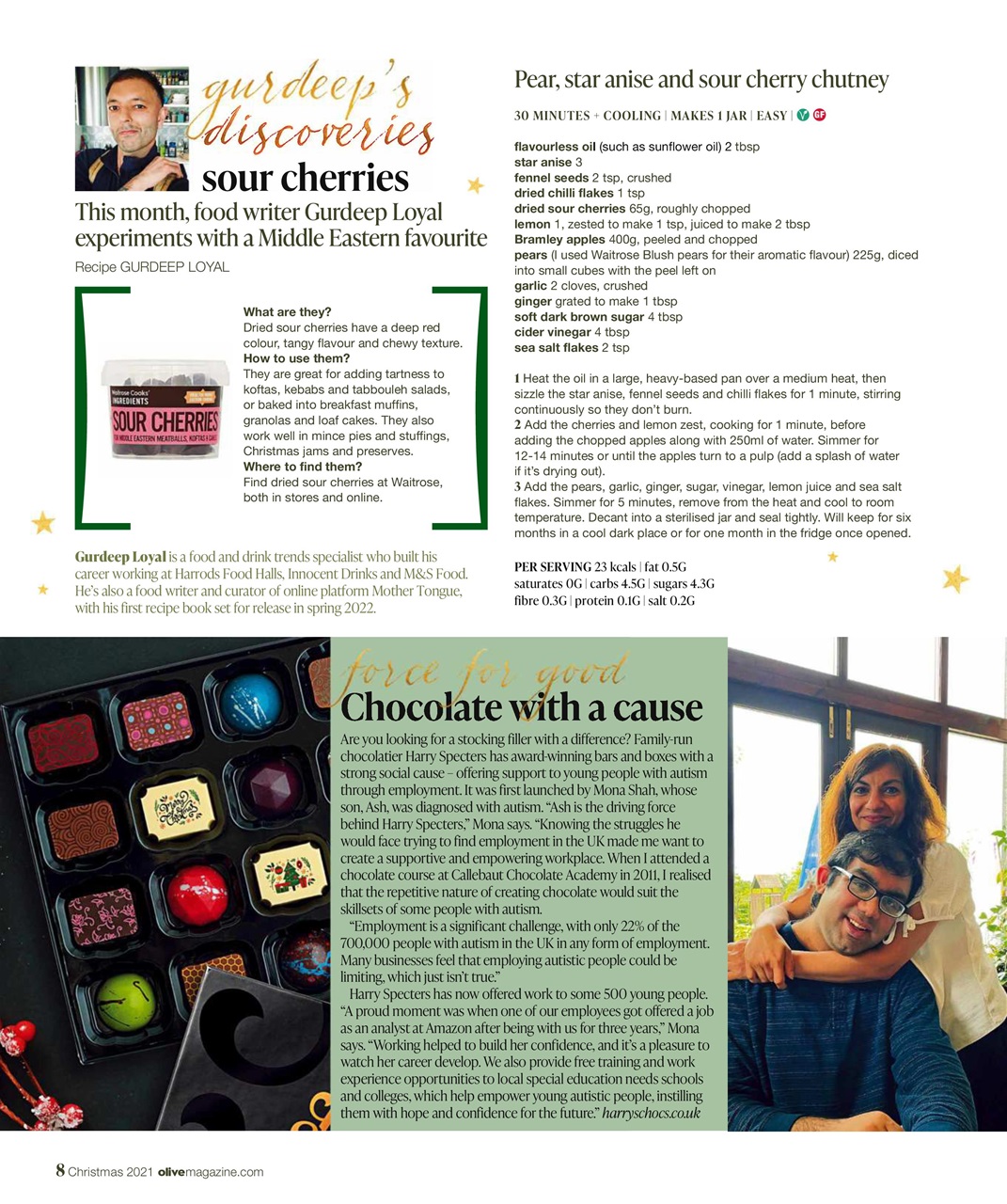 Olive Magazine Preview Pages