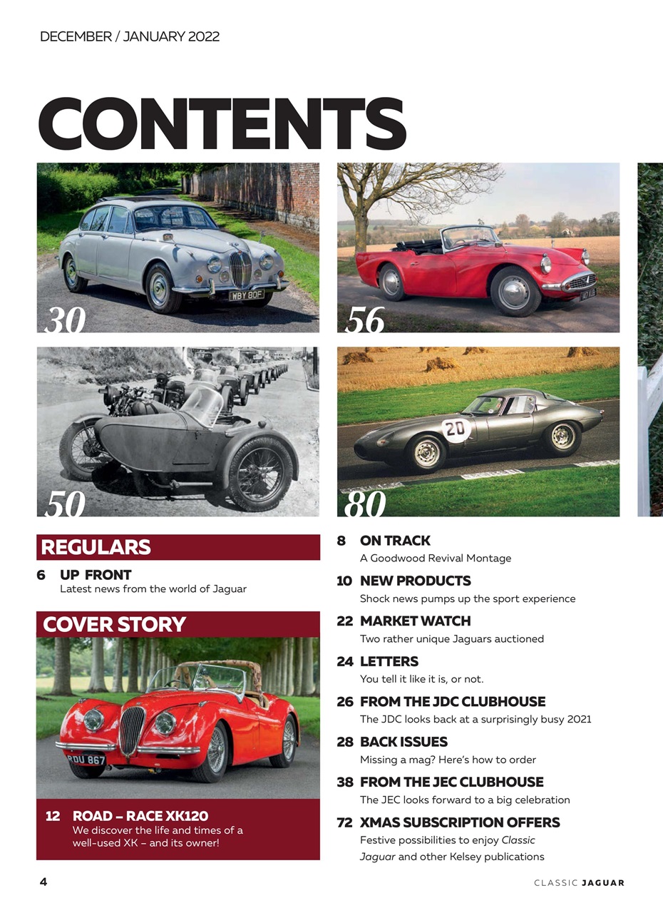 Classic Jaguar Preview Pages