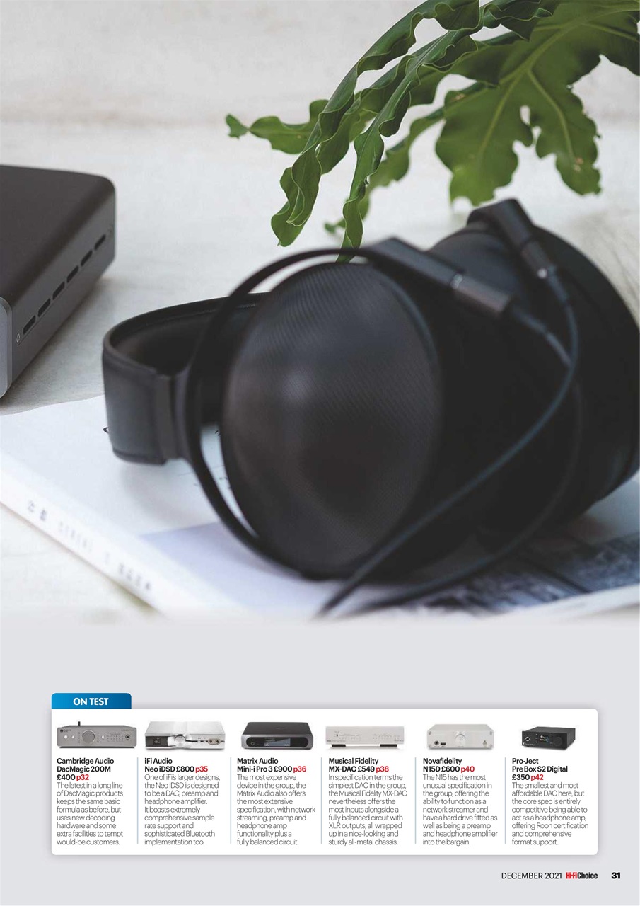 Hi-Fi Choice Preview Pages