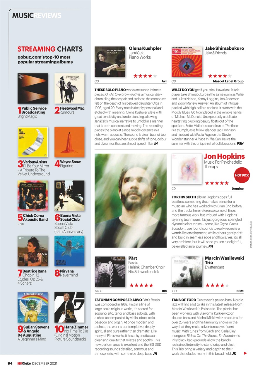 Hi-Fi Choice Preview Pages