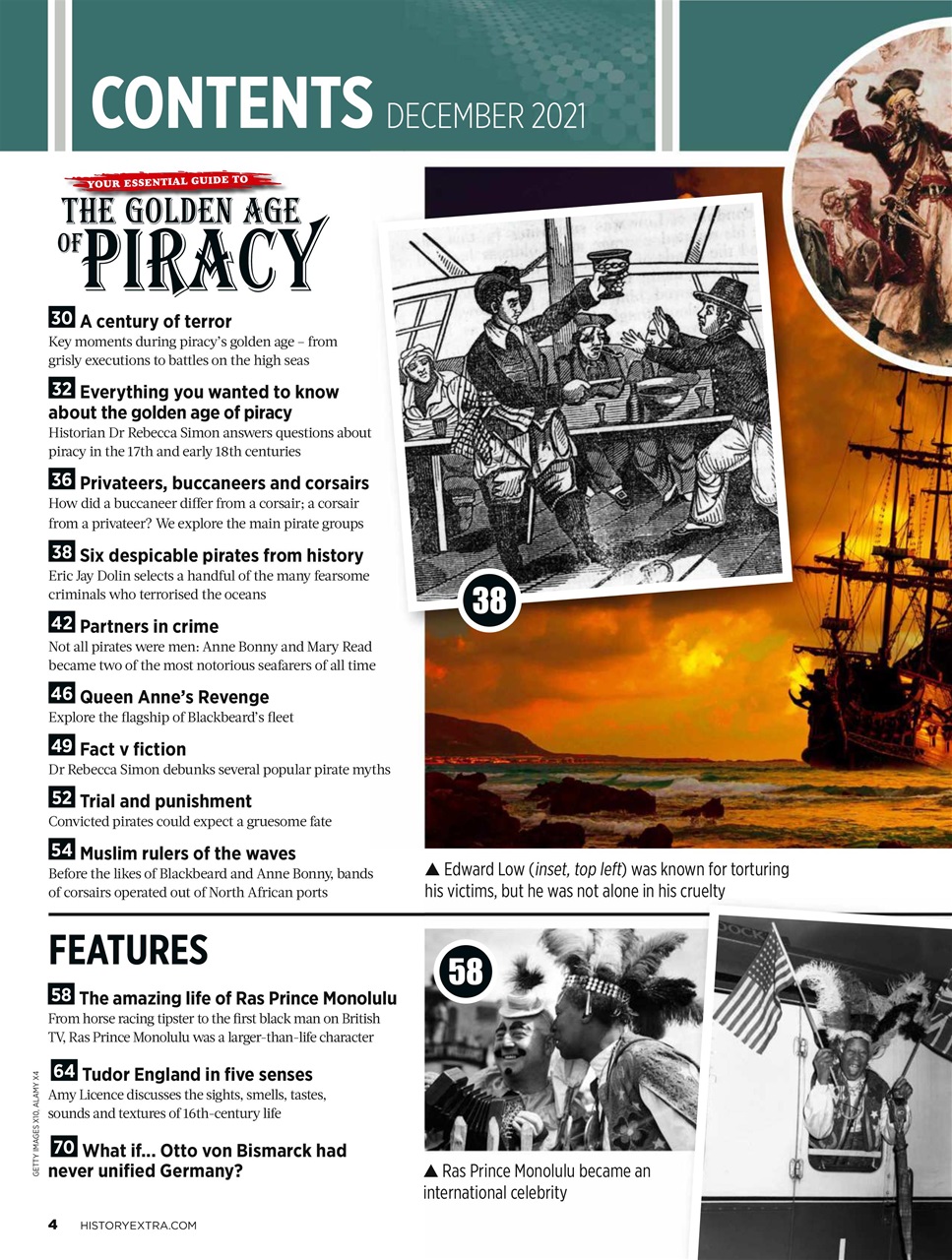 BBC History Revealed Magazine Preview Pages