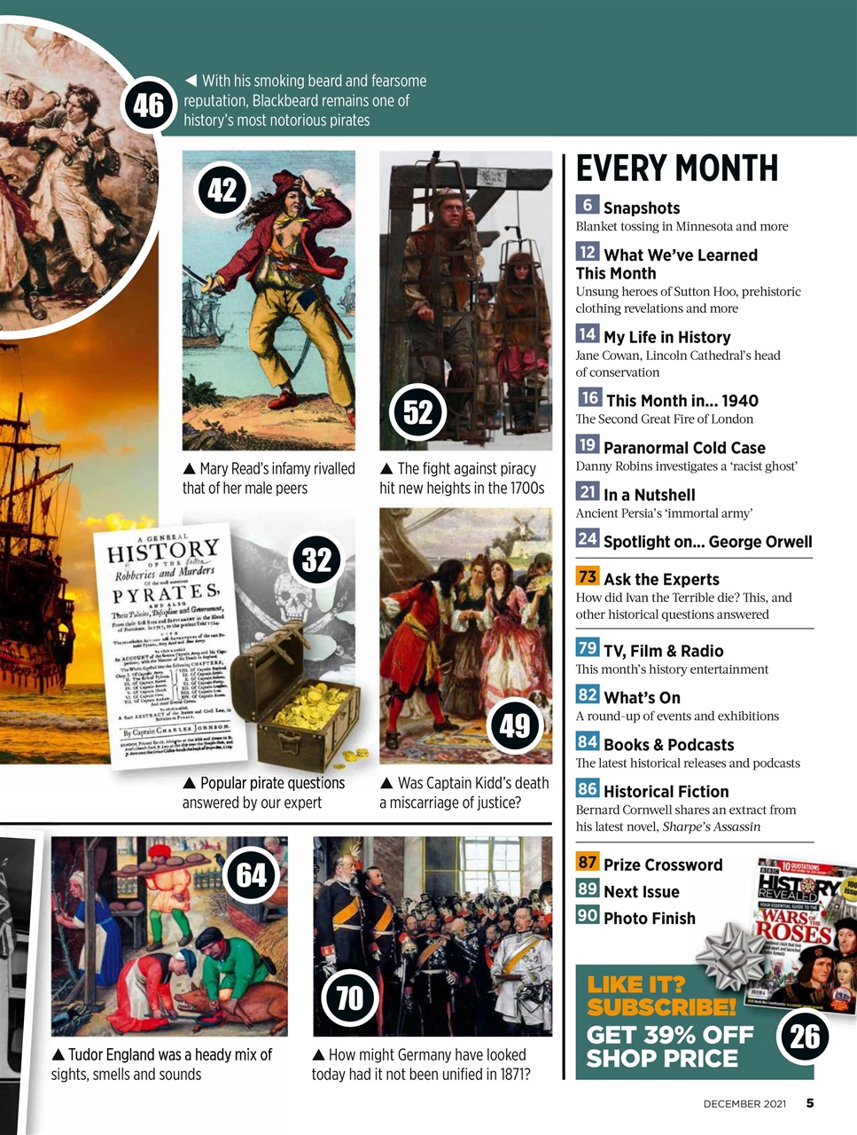BBC History Revealed Magazine Preview Pages