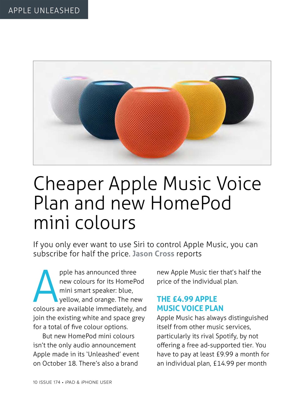 iPad and iPhone User Preview Pages