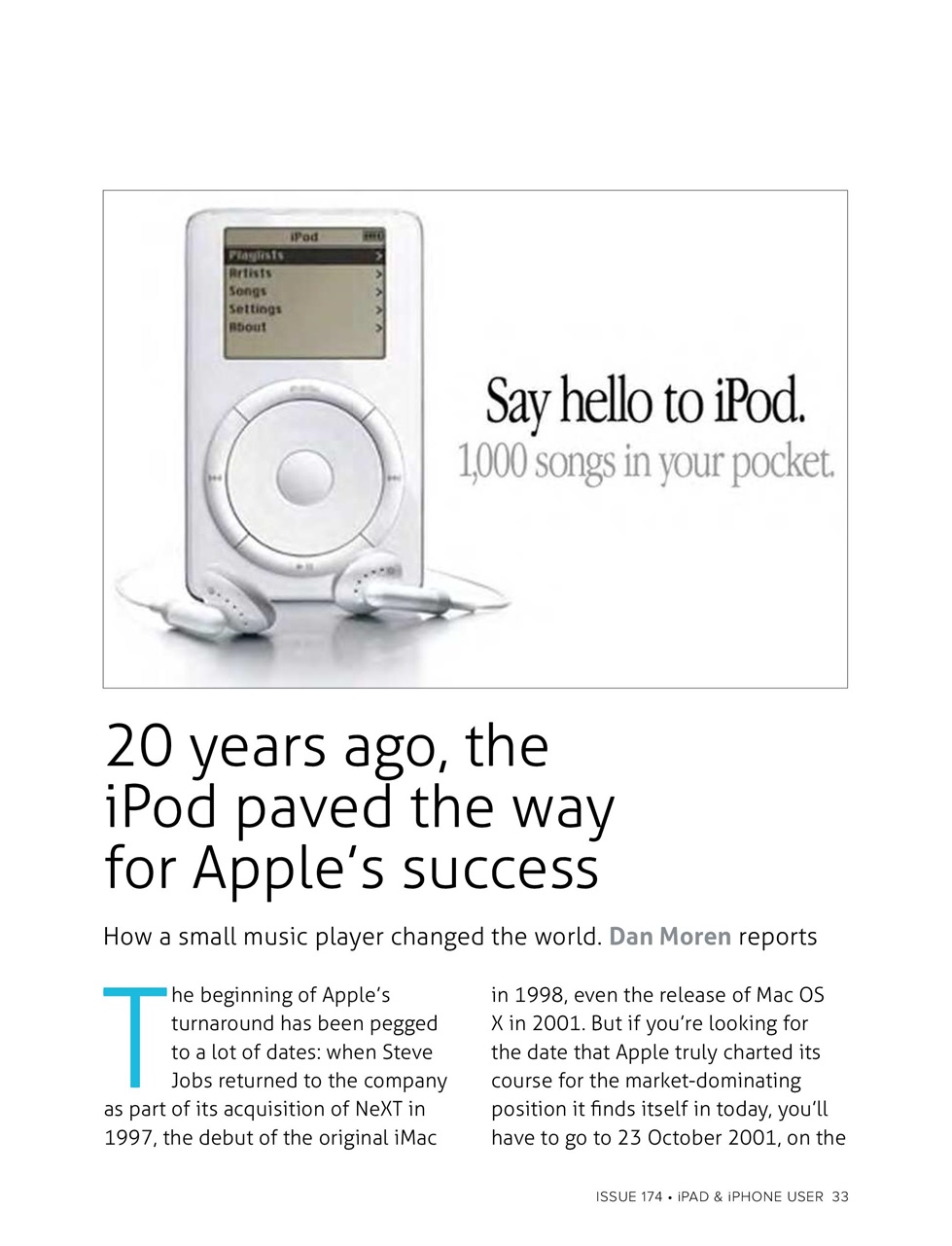 iPad and iPhone User Preview Pages