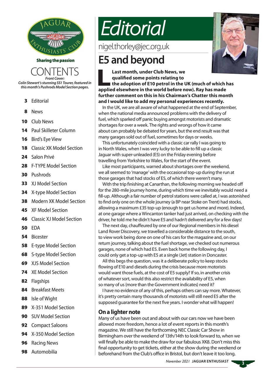 Jaguar Enthusiast Preview Pages