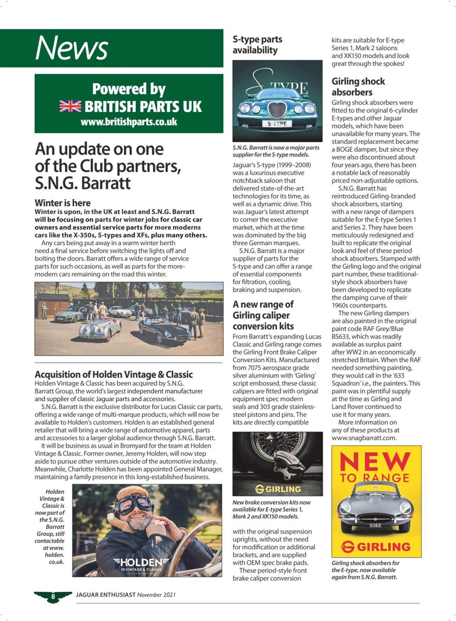 Jaguar Enthusiast Preview Pages