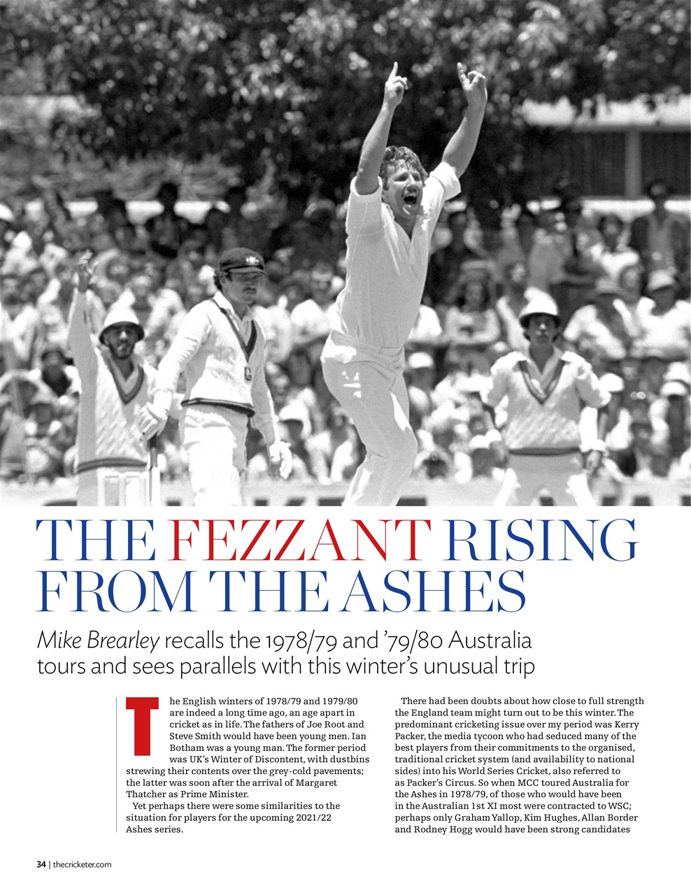 The Cricketer Magazine Preview Pages