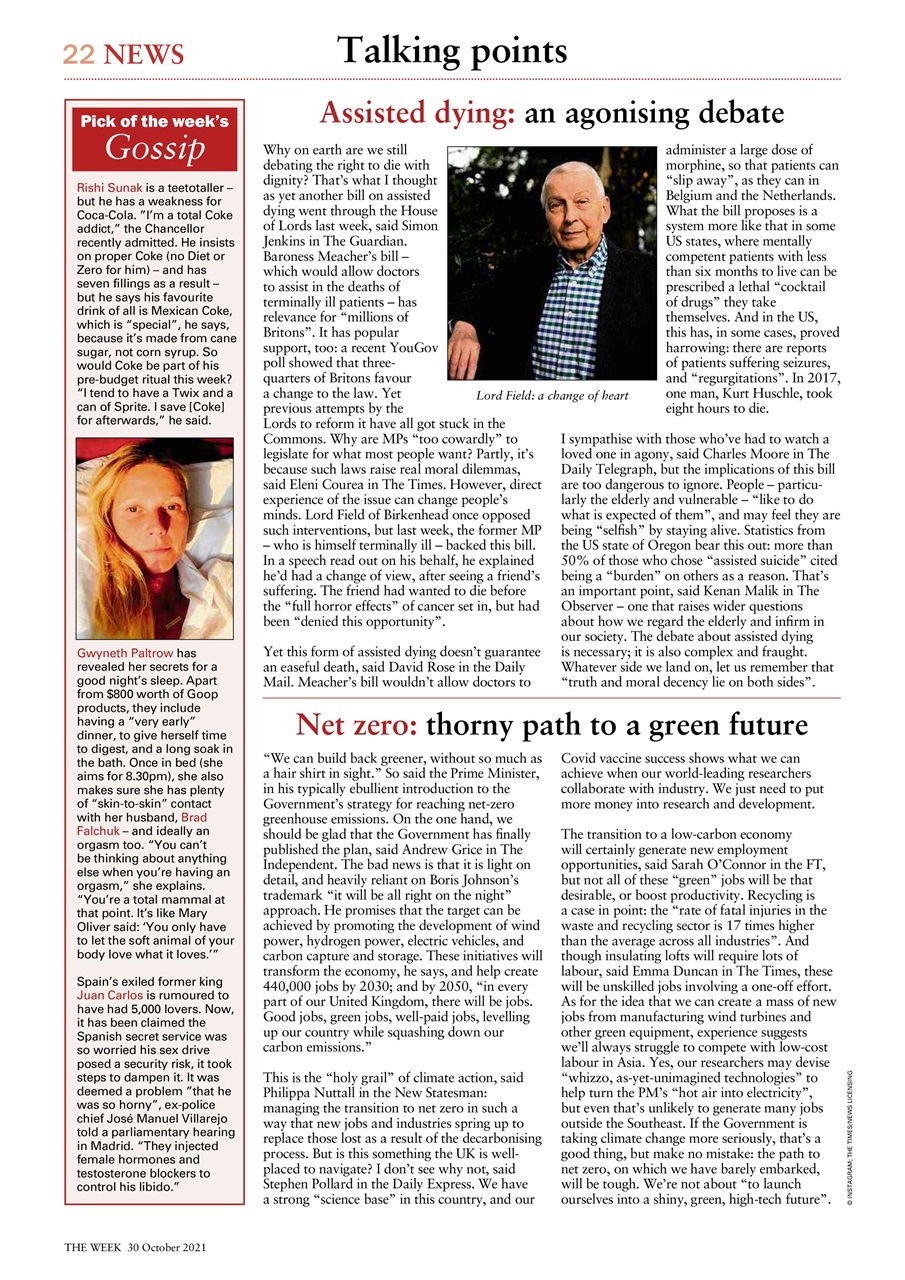 The Week Preview Pages