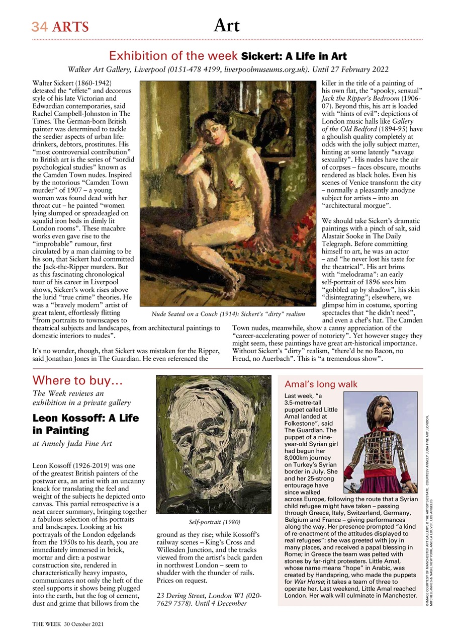 The Week Preview Pages