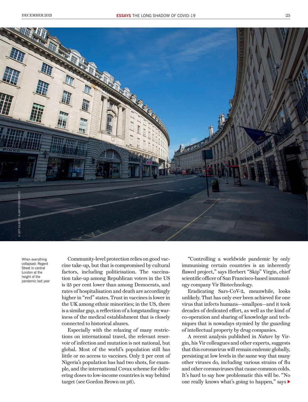 Prospect Magazine Preview Pages