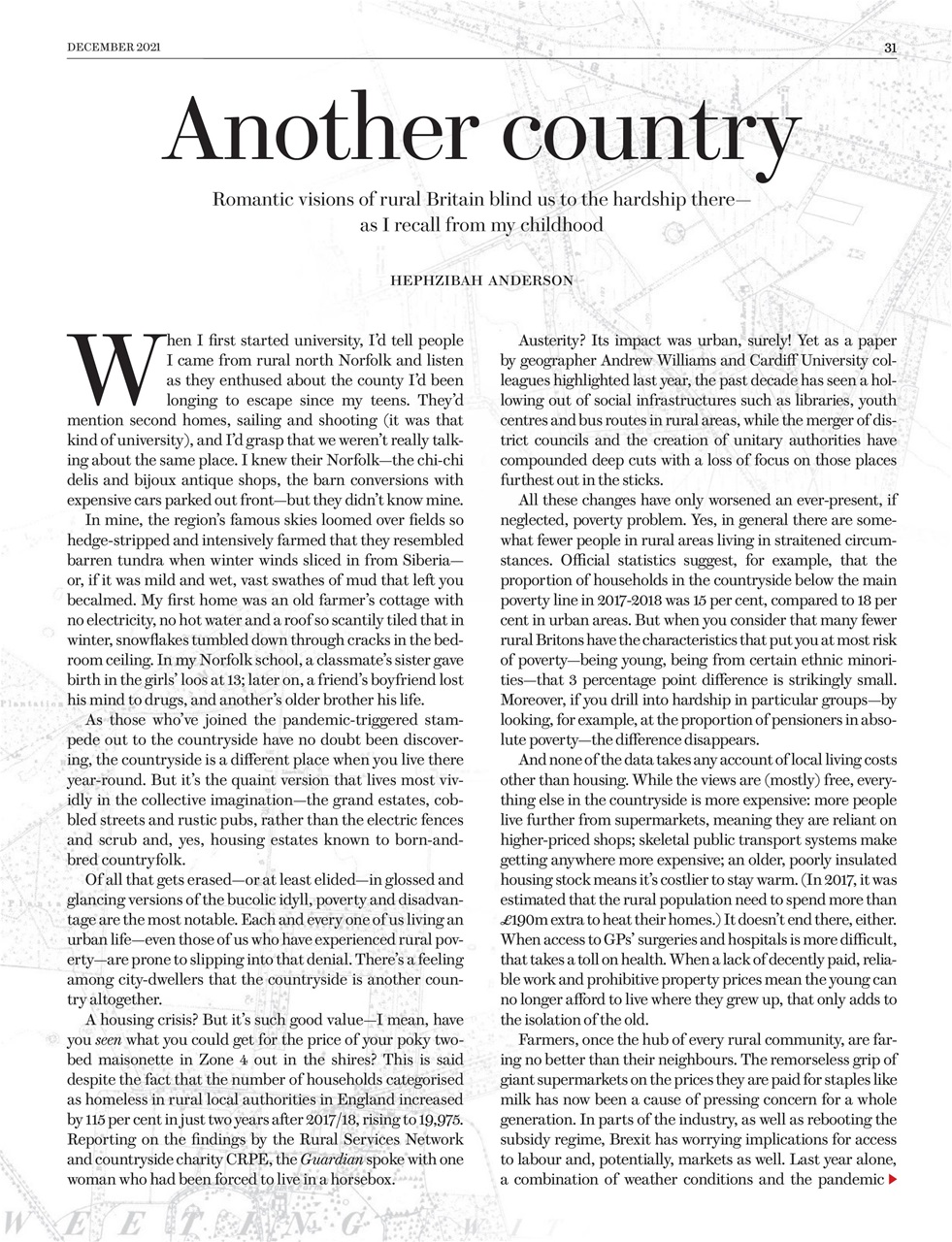 Prospect Magazine Preview Pages