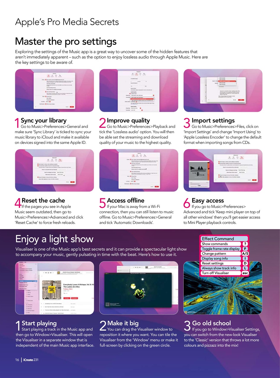 iCreate Preview Pages