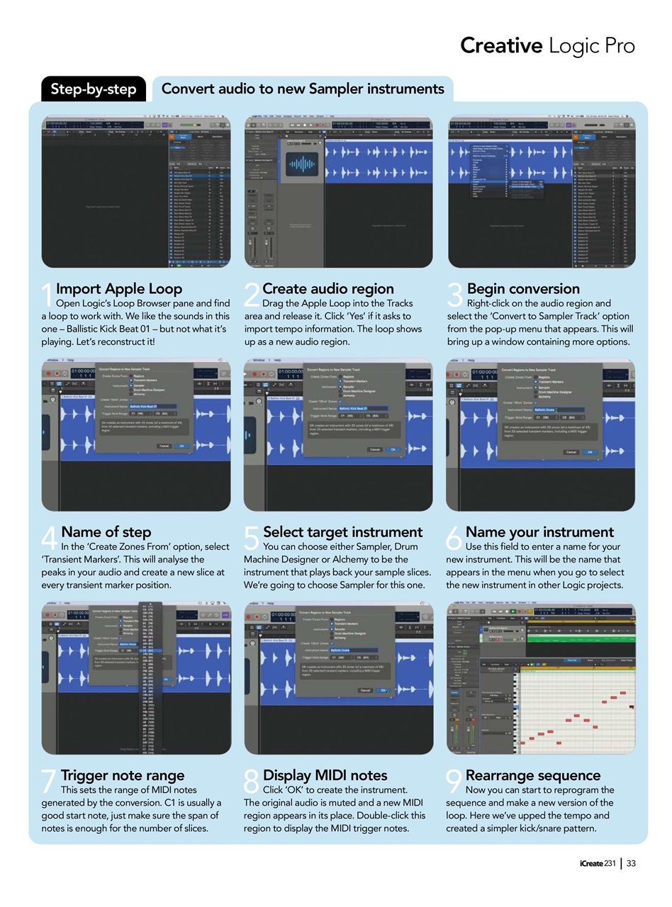 iCreate Preview Pages