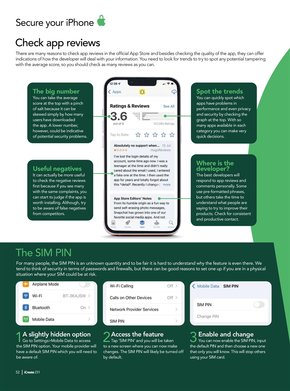 iCreate Preview Pages