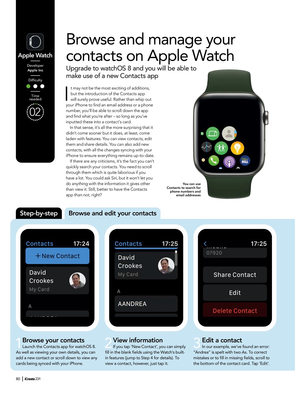 iCreate Preview Pages