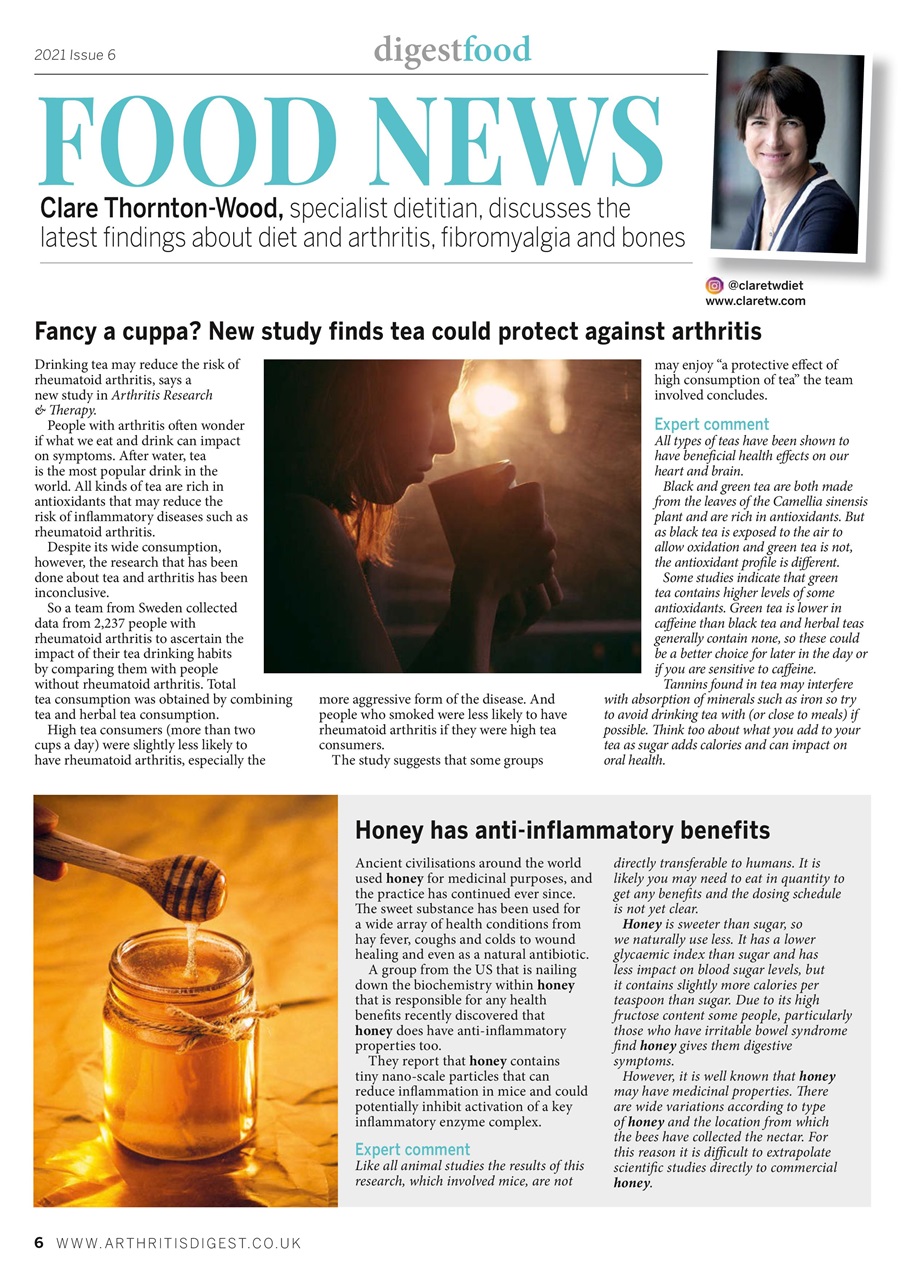 Arthritis Digest Preview Pages