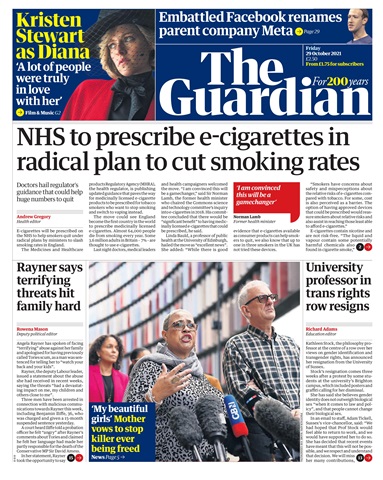 The Guardian Newspaper issue Friday, October 29, 2021