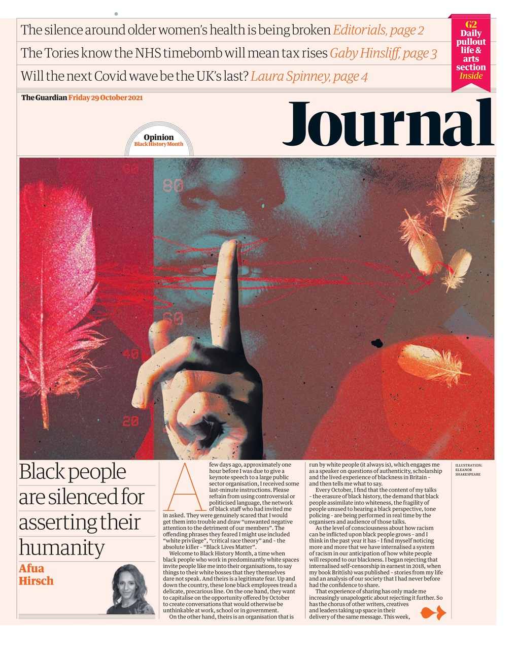 The Guardian Newspaper Preview Pages