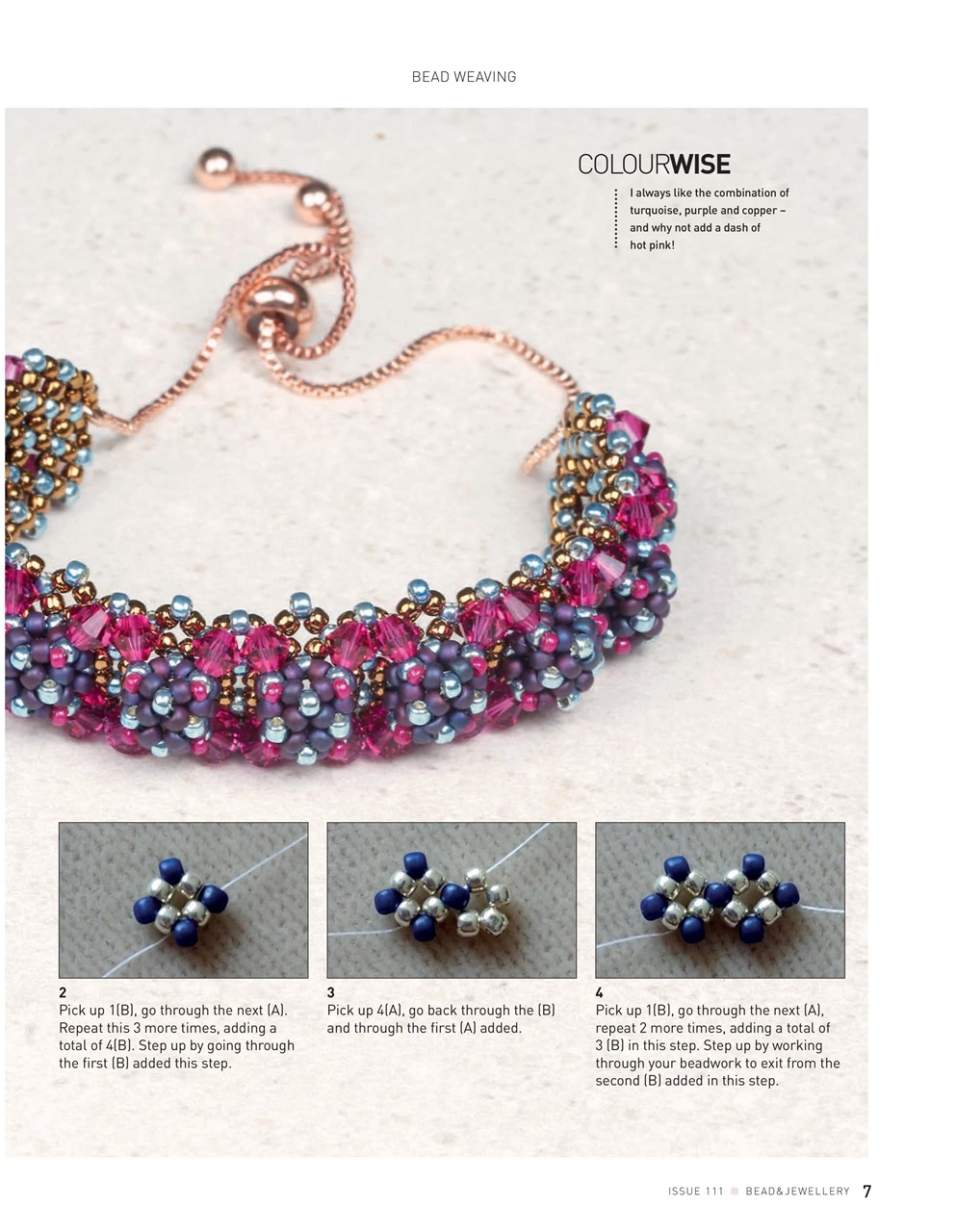 Bead & Jewellery Magazine Preview Pages