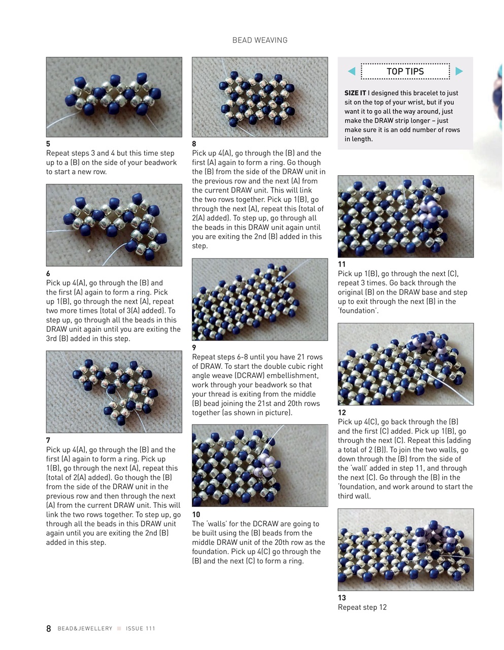 Bead & Jewellery Magazine Preview Pages
