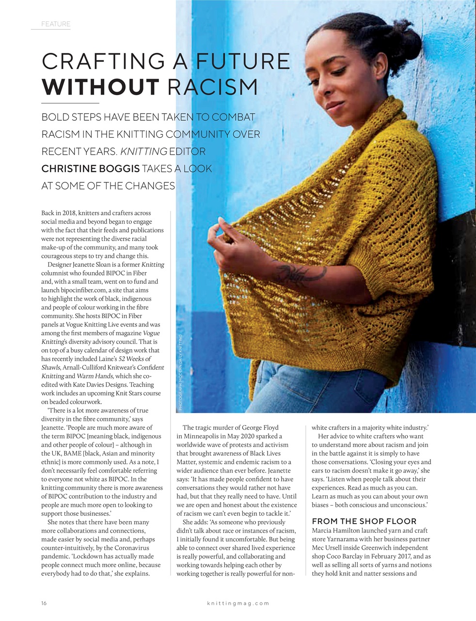 Knitting Preview Pages