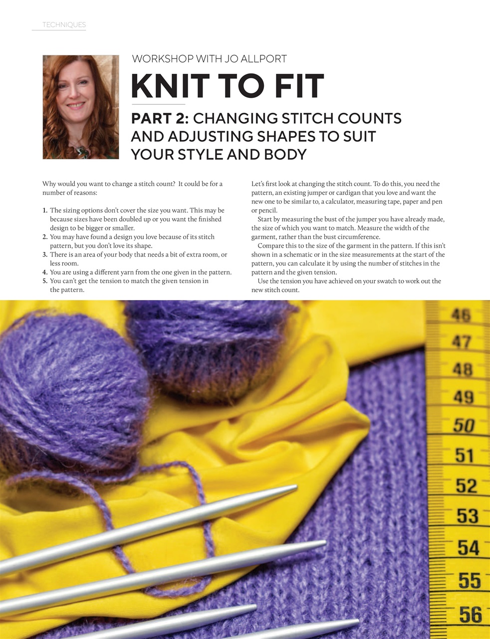 Knitting Preview Pages