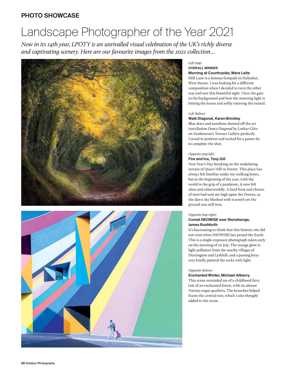Outdoor Photography Preview Pages